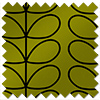 Orla Kiely Linear Stem, Olive & Black - Twist&Fit Roman Blind